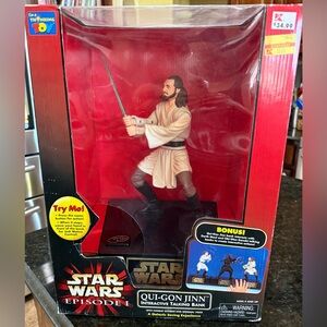 Star Wars Qui-Gon Jinn Action Figure - Red and Brown